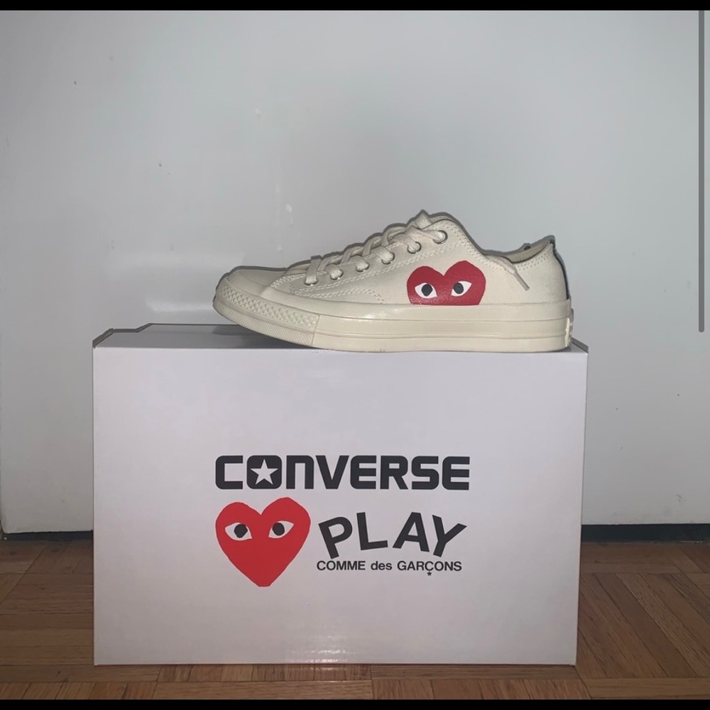 Commes Des Garcons play x Converse collaboration
